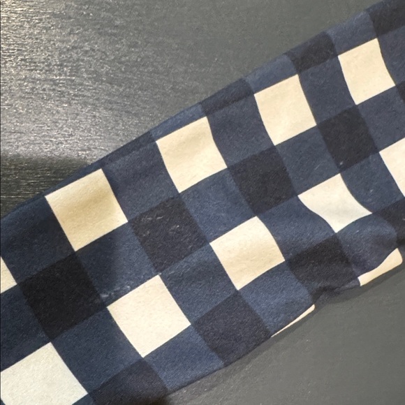 Little Foxies Plaid Peplum top and leggings Set 2T - Picture 6 of 8